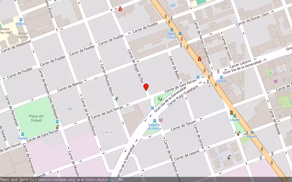 Mapa de Subasta Inmueble (Trastero) en Sabadell, Barcelona