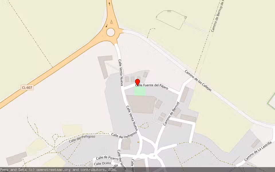 Mapa de Subasta Inmueble (Solar) en Zamarramala, Segovia