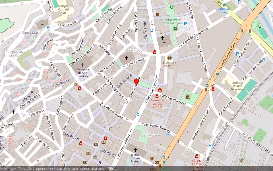 Mapa de Subasta Inmueble (Vivienda) en Lorca, Murcia