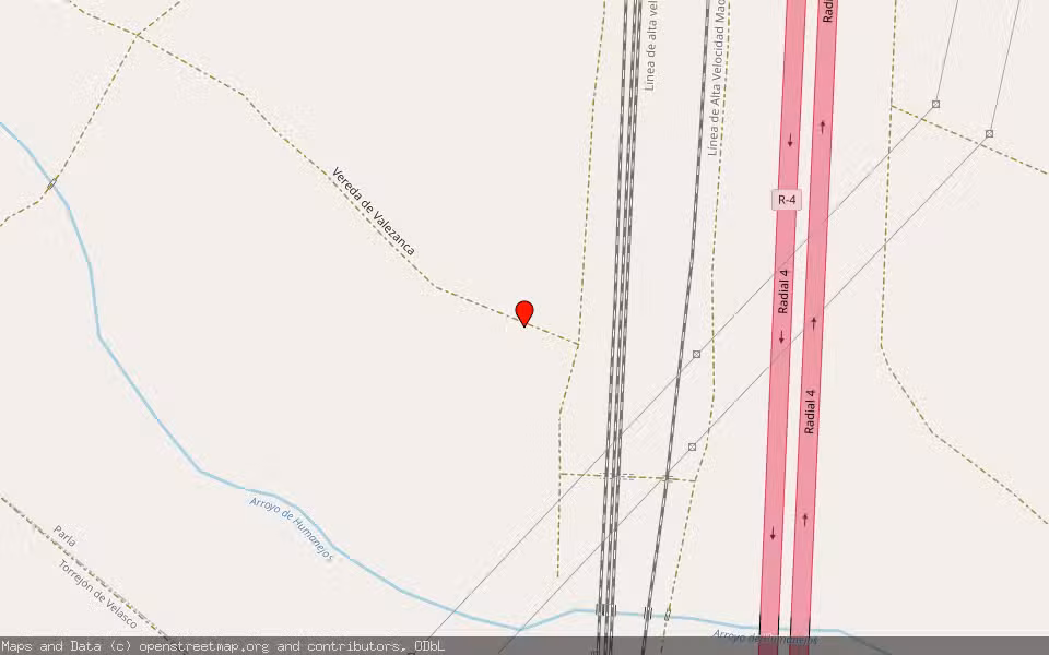 Mapa de Subasta Inmueble (Finca rústica) en Parla, Madrid