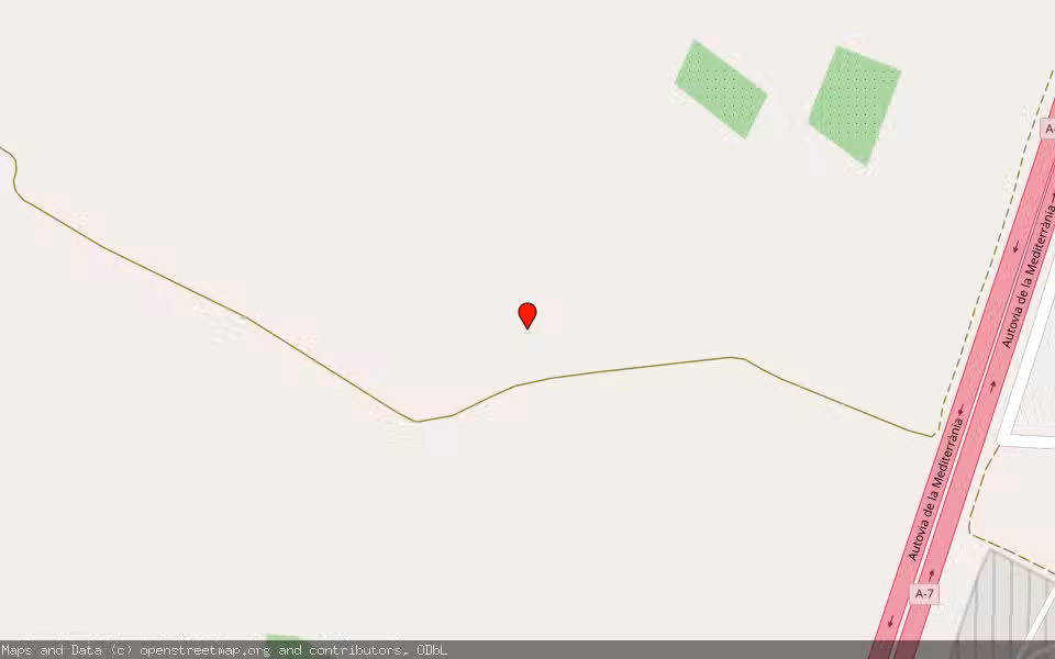 Mapa de Subasta Inmueble (Finca rústica) en Picassent, Valencia/València