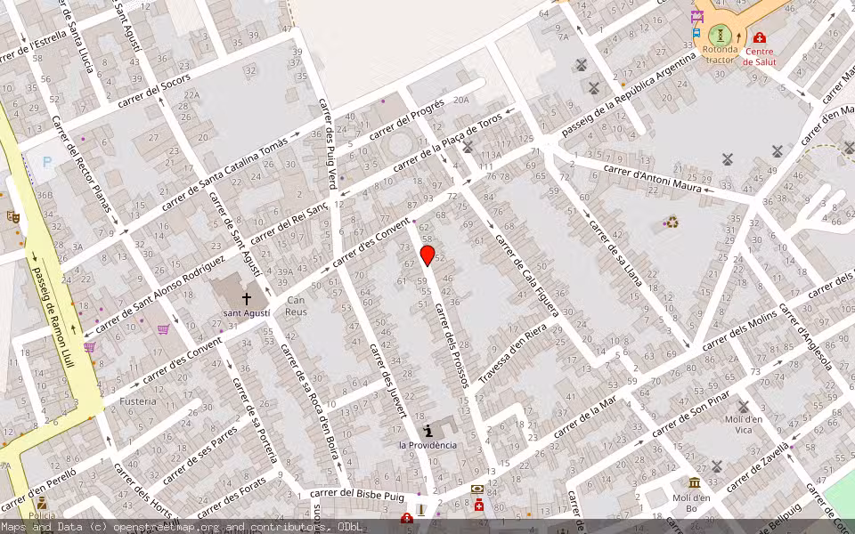 Mapa de Subasta Inmueble (Vivienda) en Felanitx, Illes Balears
