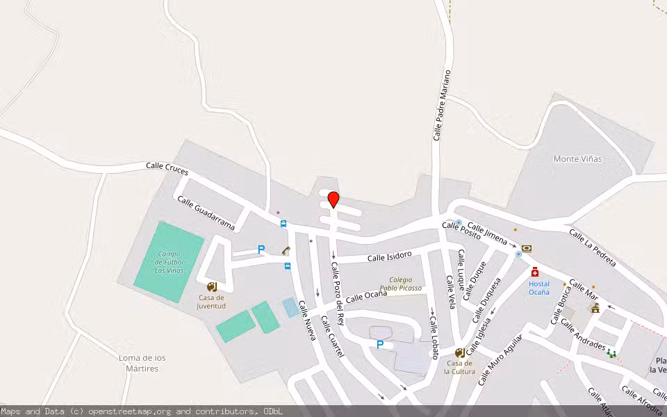 Mapa de Subasta Inmueble (Vivienda) en Mailva, Málaga