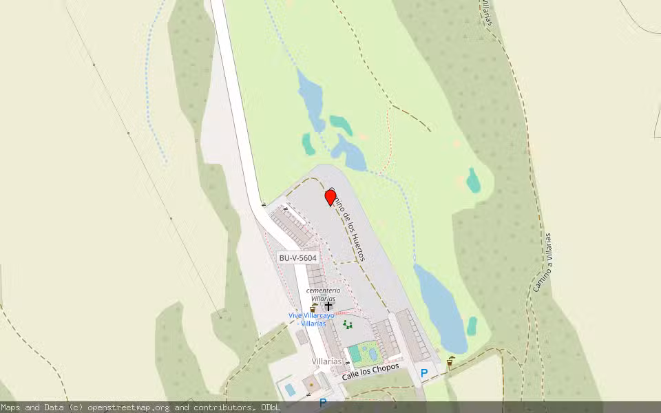 Mapa de Subasta Inmueble (Solar) en Villarias, Burgos