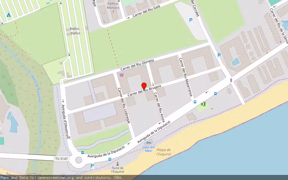 Mapa de Subasta Inmueble (Vivienda) en Cambrils, Tarragona