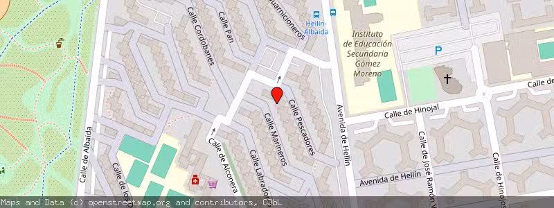 Mapa de Subasta de Inmueble (Vivienda) en Madrid, Madrid 