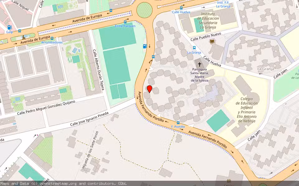 Mapa de Subasta Inmueble (Vivienda) en Jerez De La Frontera, Cádiz