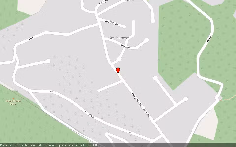 Mapa de Subasta Inmueble (Garaje) en Esporles, Illes Balears