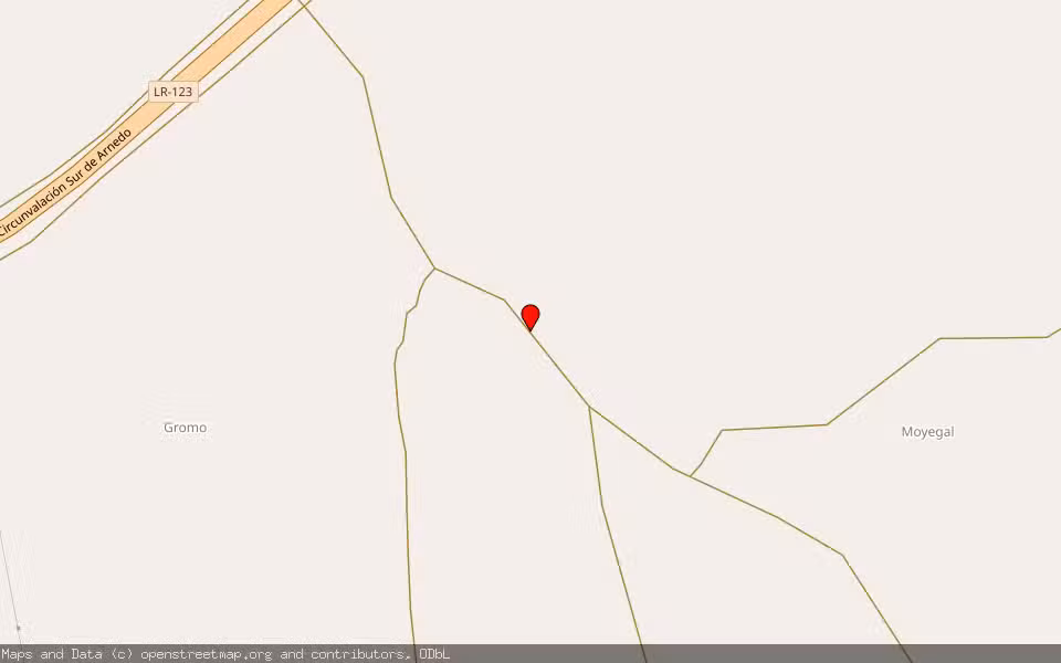 Mapa de Subasta Inmueble (Finca rústica) en Arnedo., La Rioja