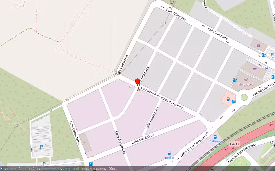 Mapa de Subasta Inmueble (Local comercial) en San Fernando, Cádiz