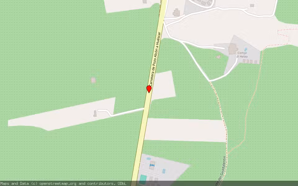 Mapa de Subasta Inmueble (Vivienda) en Pozo Alcon, Jaén