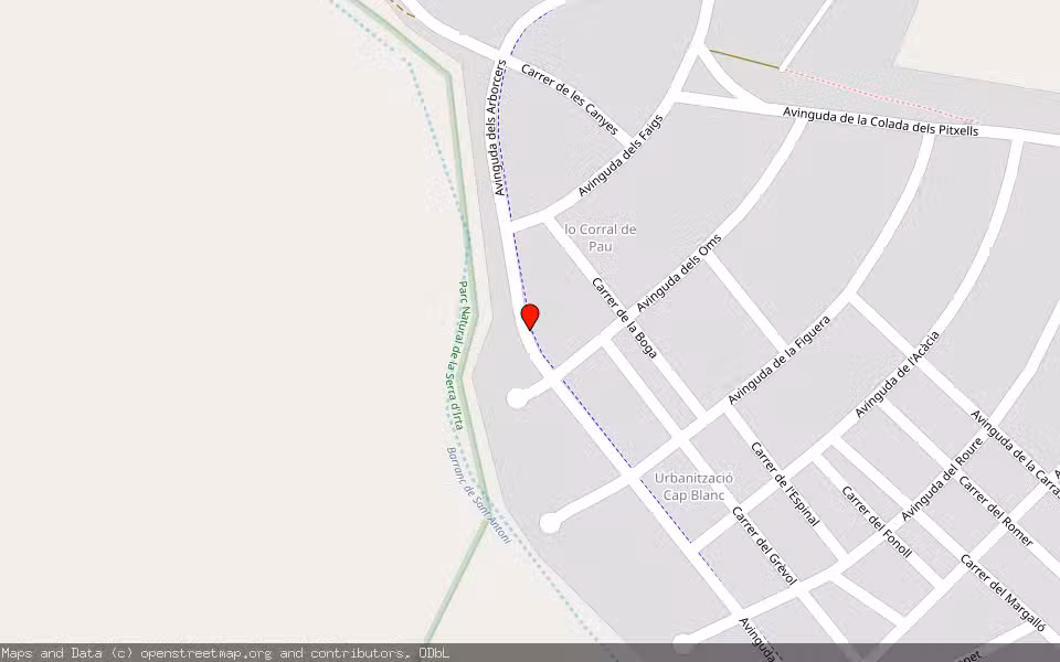 Mapa de Subasta Inmueble (Solar) en Peníscola/peñíscola, Castellón/Castelló