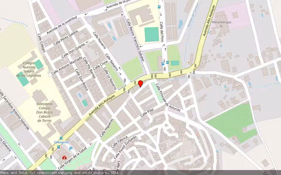 Mapa de Subasta Inmueble (Garaje) en Murcia