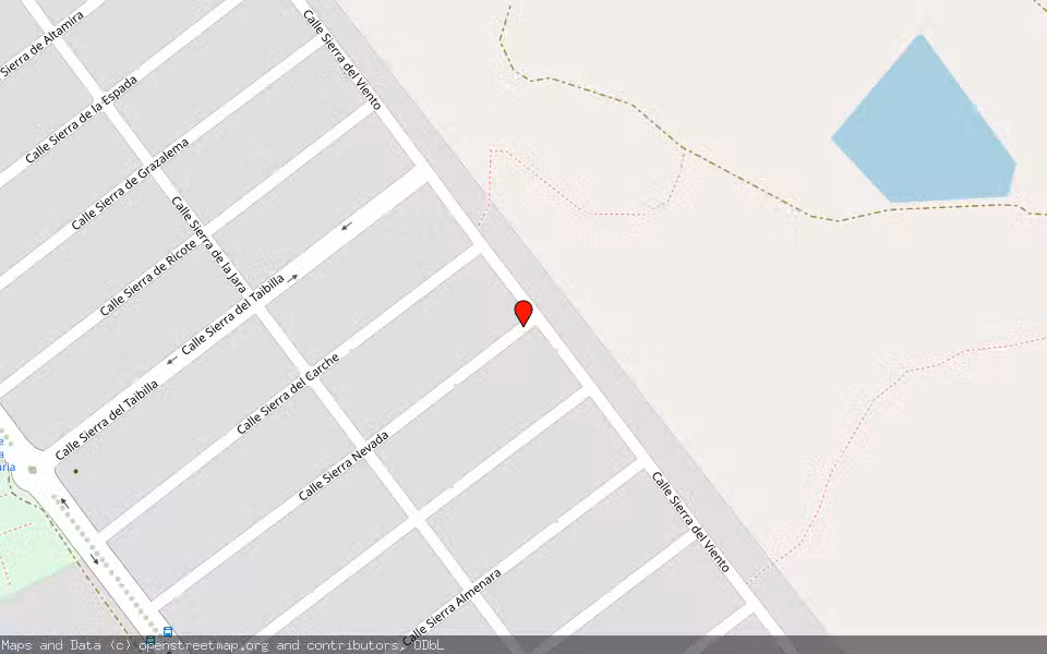 Mapa de Subasta Inmueble (Solar) en Molina De Segura, Murcia