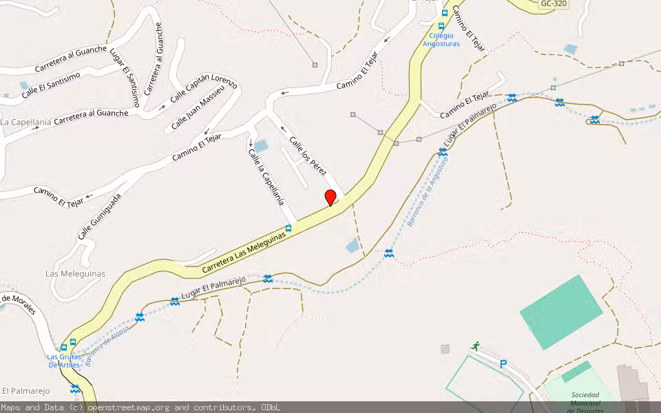 Mapa de Subasta Inmueble (Local comercial) en Santa Brígida, Las Palmas