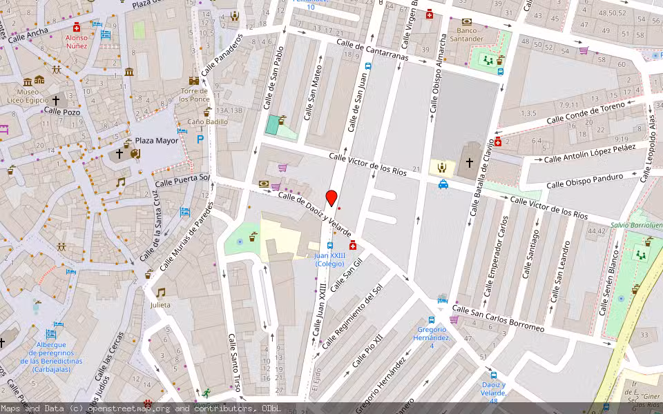 Mapa de Subasta Inmueble (Vivienda) en León