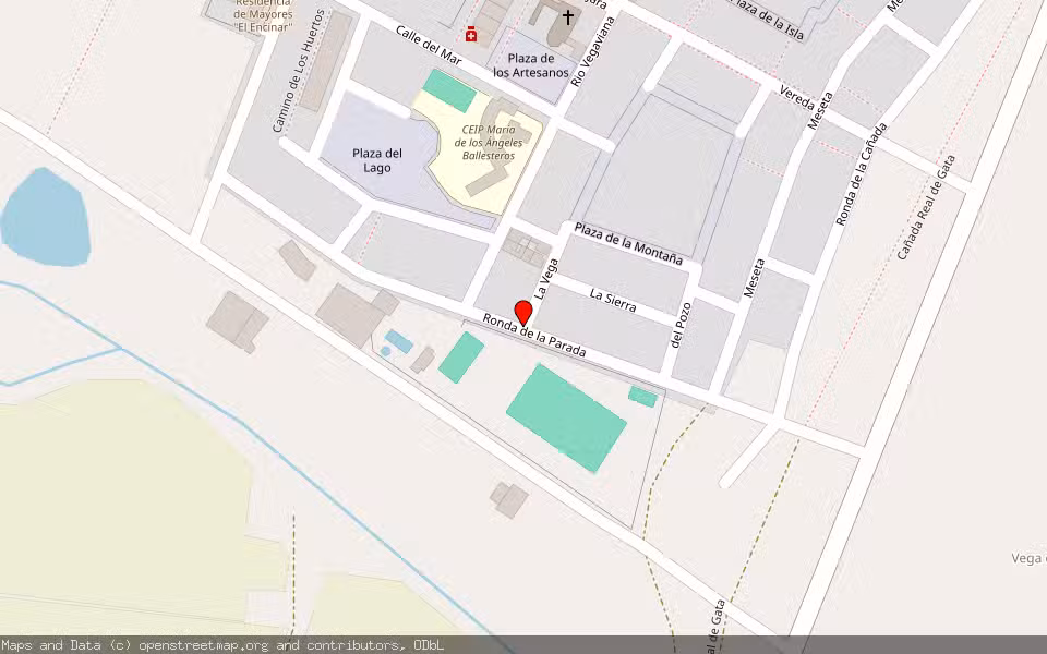 Mapa de Subasta Inmueble (Vivienda) en Vegaviana, Cáceres