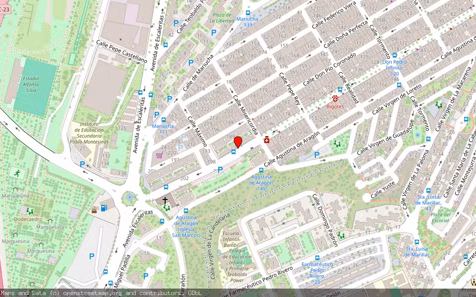 Mapa de Subasta Inmueble (Vivienda) en Palmas De Gran Canaria, Las, Las Palmas