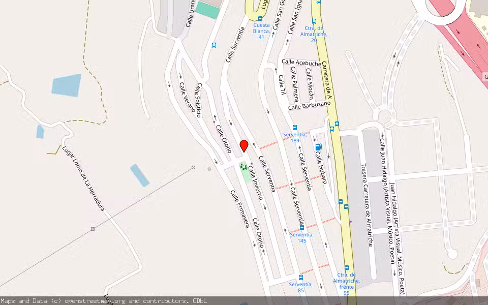 Mapa de Subasta Inmueble (Vivienda) en Las Palmas De G.c., Las Palmas