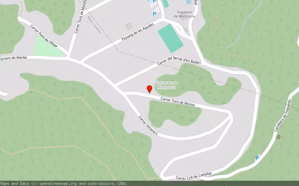 Mapa de Subasta Inmueble (Solar) en Riells I Viabrea, Girona