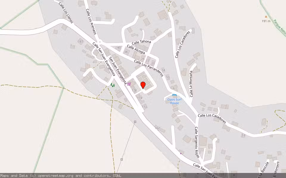 Mapa de Subasta Inmueble (Local comercial) en Teguise, Las Palmas