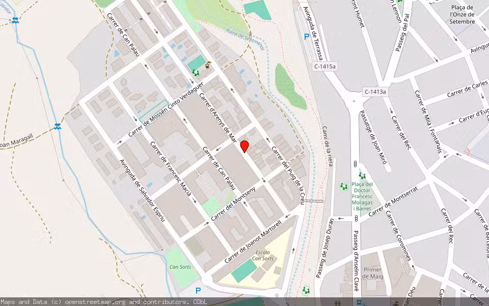 Mapa de Subasta Inmueble (Vivienda) en Sentmenat, Barcelona