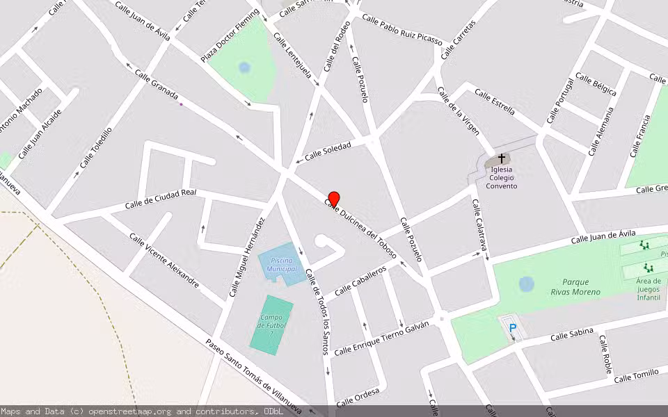 Mapa de Subasta Inmueble (Trastero) en Miguelturra, Ciudad Real