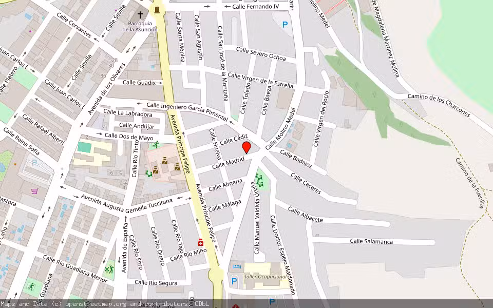 Mapa de Subasta Inmueble (Vivienda) en Martos, Jaén