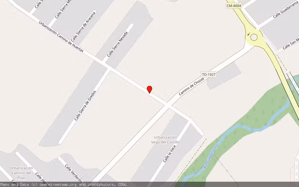 Mapa de Subasta Inmueble (Garaje) en El Viso De San Juan, Toledo