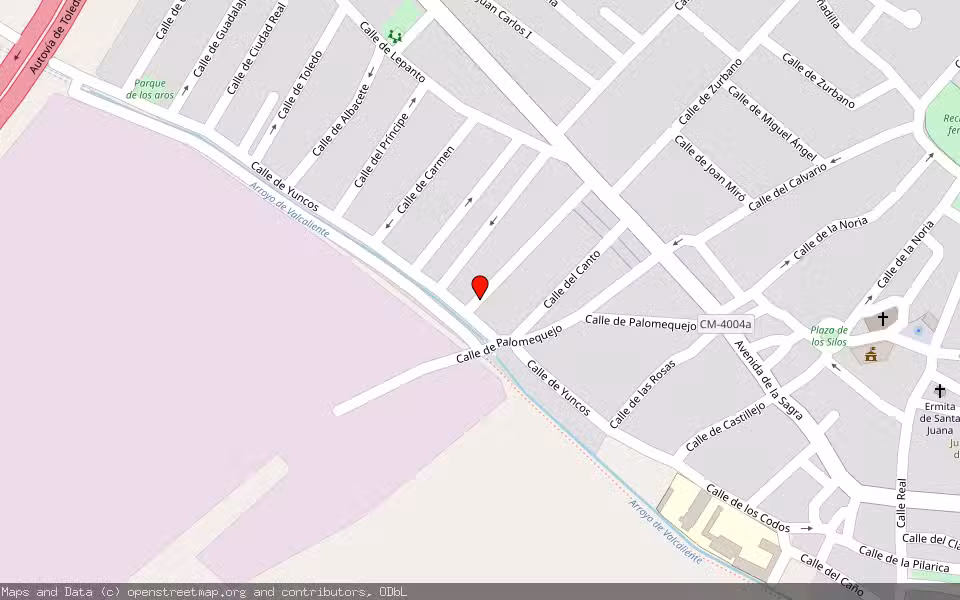Mapa de Subasta Inmueble (Vivienda) en Numancia De La Sagra, Toledo