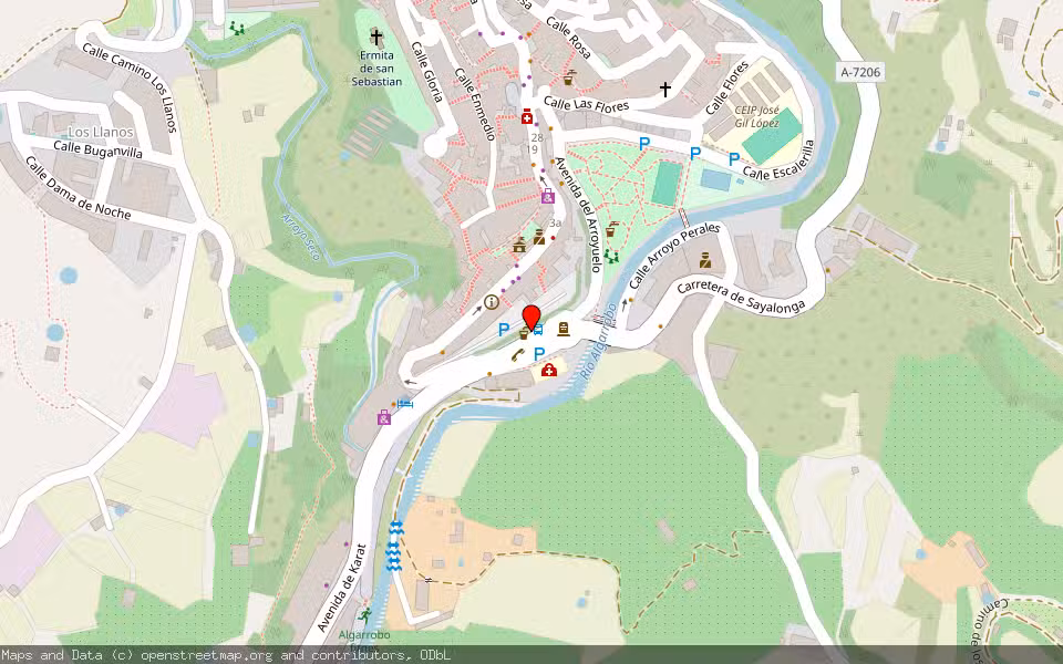 Mapa de Subasta Inmueble (Local comercial) en Algarrobo, Málaga