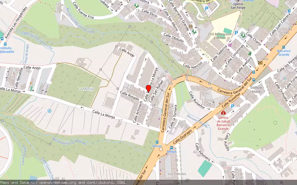 Mapa de Subasta Inmueble (Garaje) en Almazora, Castellón/Castelló