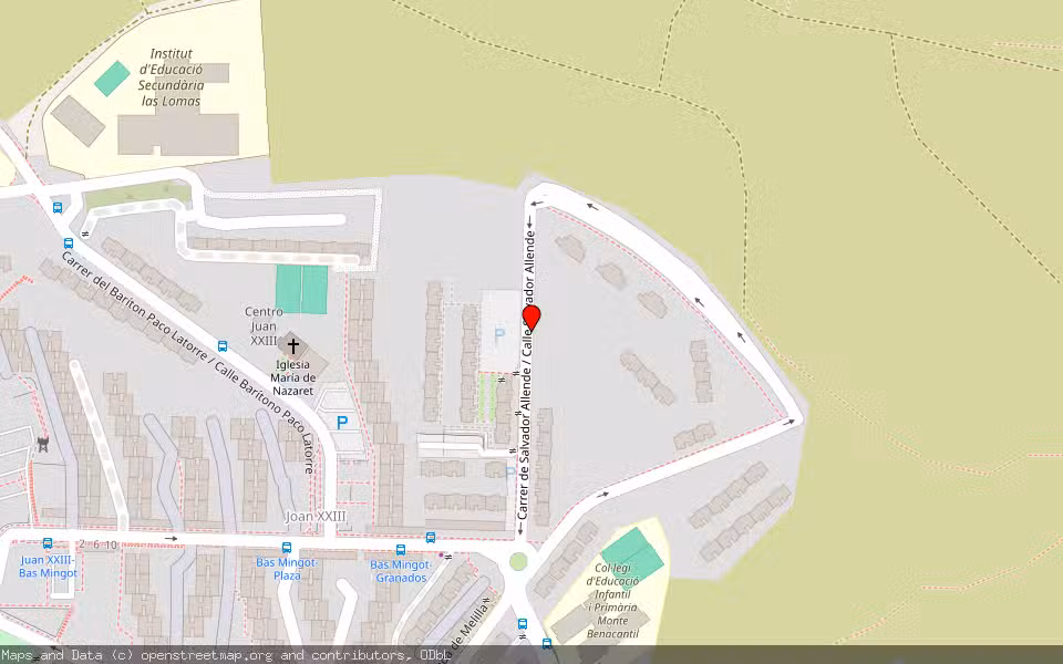 Mapa de Subasta Inmueble (Vivienda) en Alicante, Alicante/Alacant