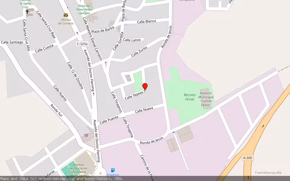 Mapa de Subasta Inmueble (Vivienda) en Bujalance, Córdoba