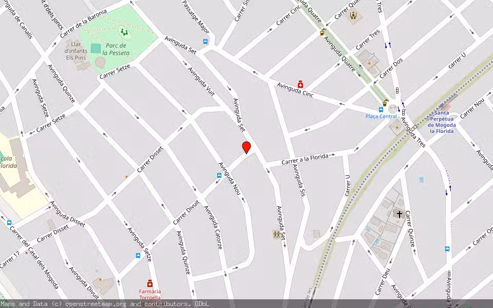 Mapa de Subasta Inmueble (Vivienda) en Santa Perpetua De Mogoda, Barcelona