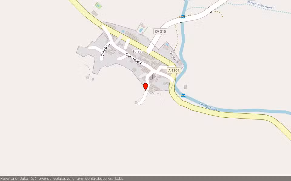 Mapa de Subasta Inmueble (Vivienda) en Calatayud, Zaragoza