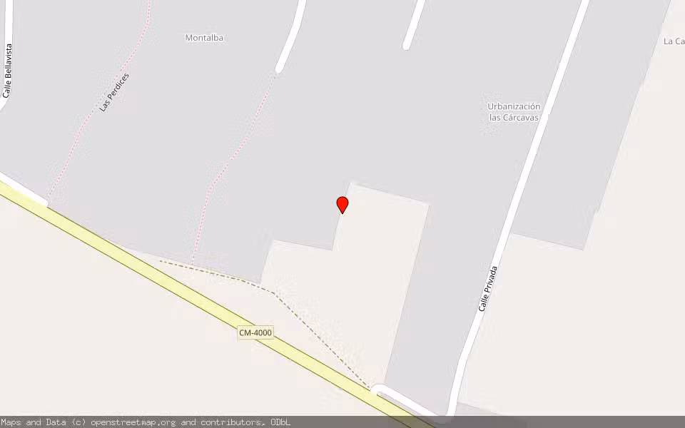 Mapa de Subasta Inmueble (Solar) en Albarreal De Tajo, Toledo