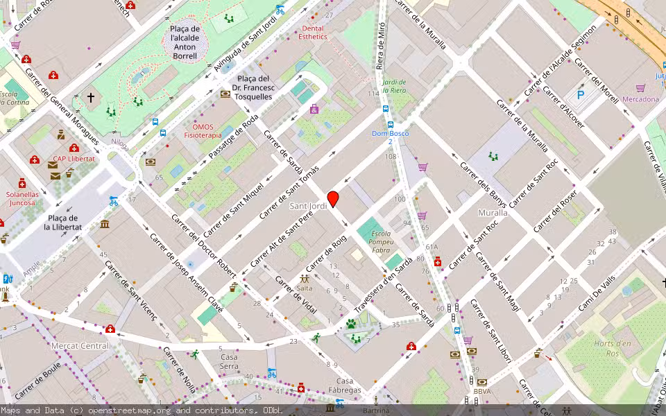 Mapa de Subasta Inmueble (Local comercial) en Reus, Tarragona