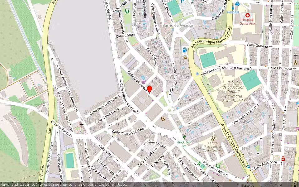 Mapa de Subasta Inmueble (Local comercial) en Motril, Granada