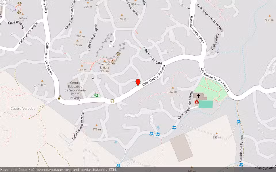 Mapa de Subasta Inmueble (Vivienda) en Guadix, Granada