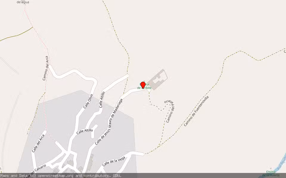 Mapa de Subasta Inmueble (Vivienda) en Ambite De Tajula, Madrid