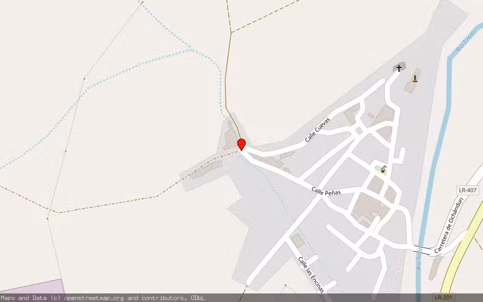 Mapa de Subasta Inmueble (Finca rústica) en Treviana, La Rioja