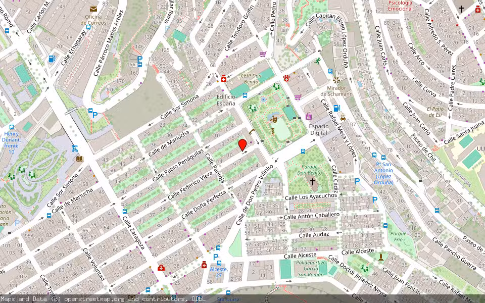 Mapa de Subasta Inmueble (Vivienda) en Las Palmas De Gran Canaria, Las Palmas