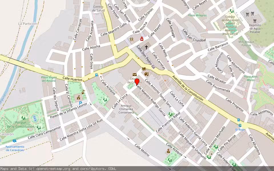 Mapa de Subasta Inmueble (Vivienda) en Lorquí, Murcia