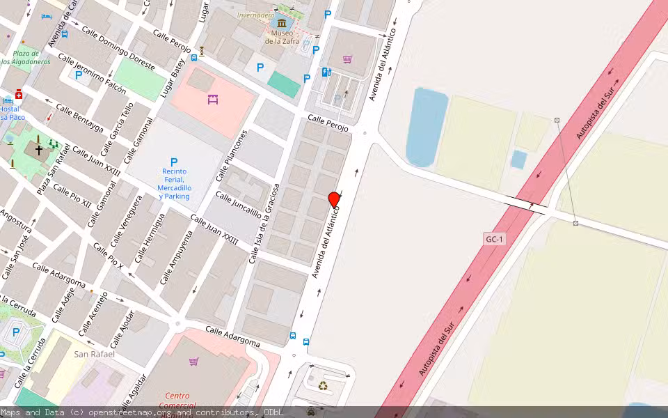 Mapa de Subasta Inmueble (Vivienda) en Santa Lucia, Las Palmas