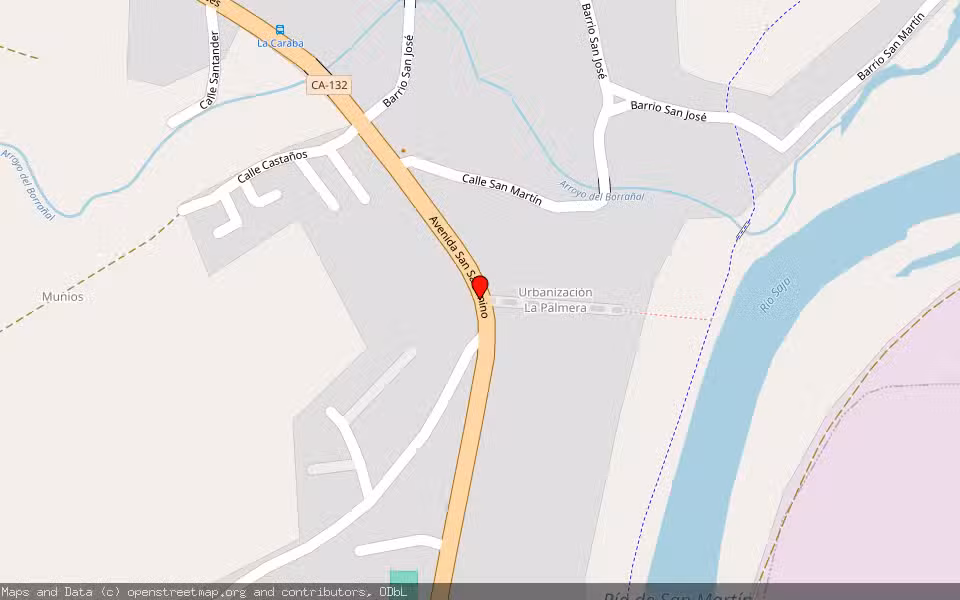 Mapa de Subasta Inmueble (Vivienda) en Quijas, Cantabria