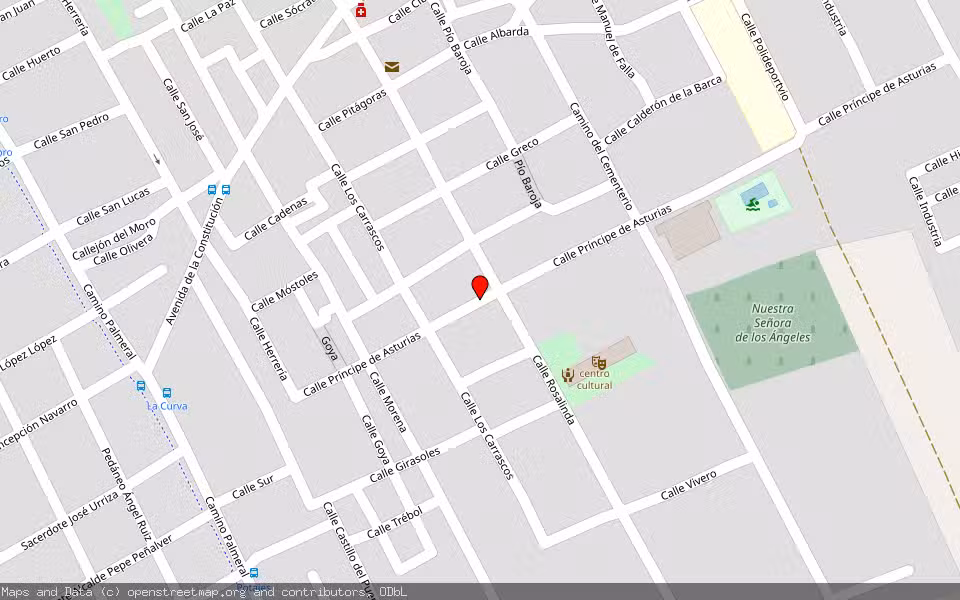 Mapa de Subasta Inmueble (Vivienda) en Murcia
