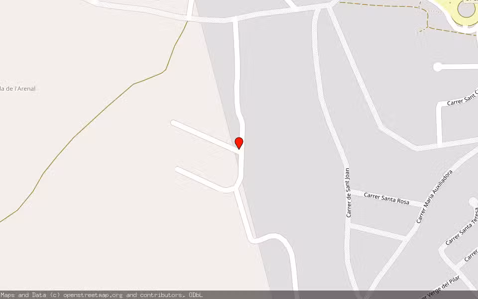 Mapa de Subasta Inmueble (Vivienda) en Olocau, Valencia/València