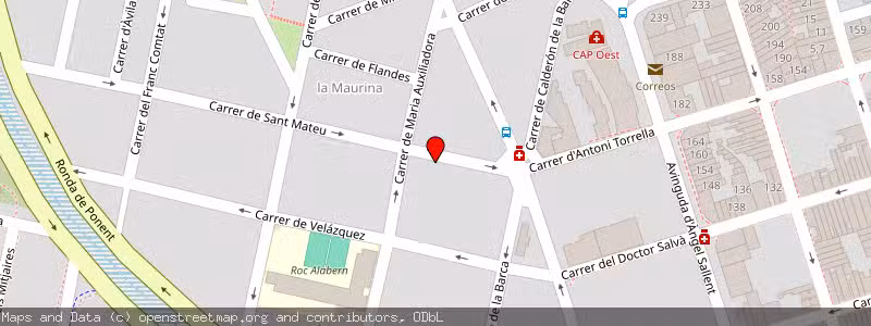 Mapa de Subasta de Inmueble (Garaje) en Terrassa, Barcelona 