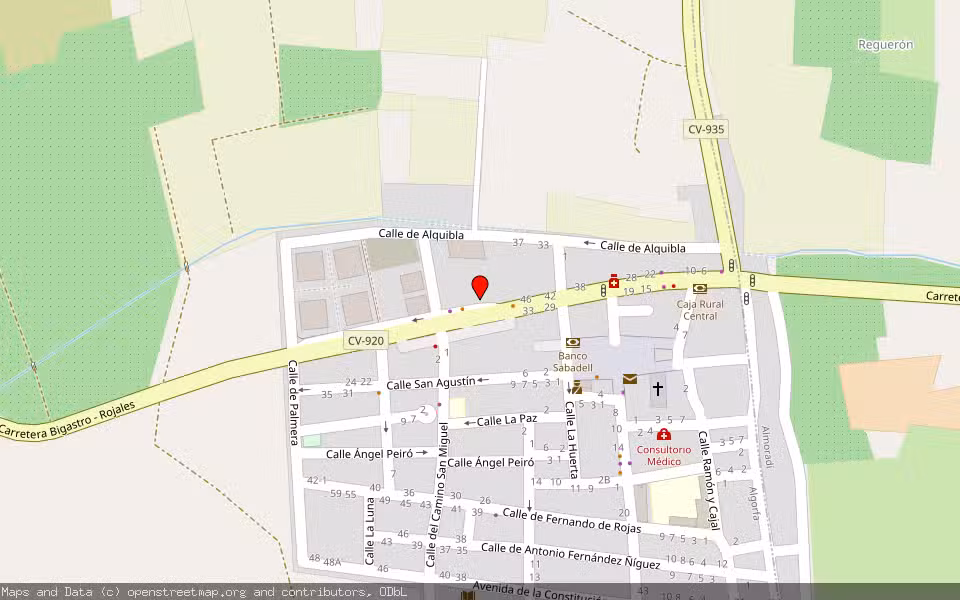 Mapa de Subasta Inmueble (Trastero) en Algorfa, Alicante/Alacant